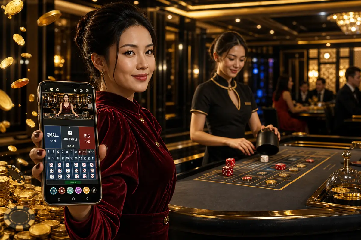 666duit live dealer baccarat permainan langsung